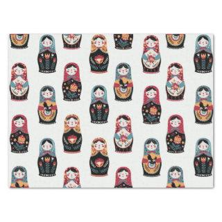 Nesting Dolls  Tissue Paper