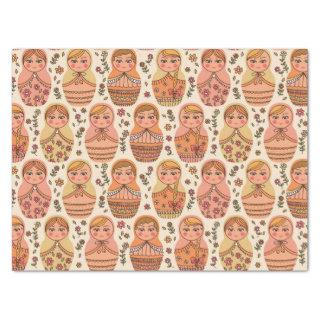 Nesting Dolls  Tissue Paper