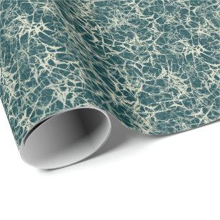 Networking Neurons on Teal - seamless pattern.