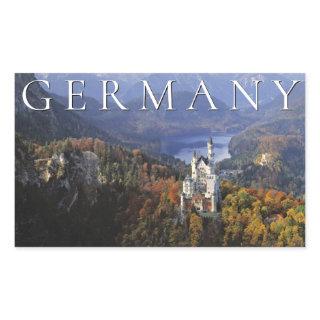 Neuschwanstein Castle | Germany, Bavaria Rectangular Sticker