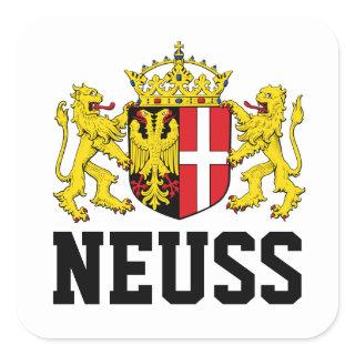 Neuss Coat of Arms, Germany Square Sticker