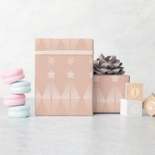 Neutral Beige Tonal Understated Stars & Abstract