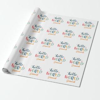 Neutral Custom Name Baby Shower baby