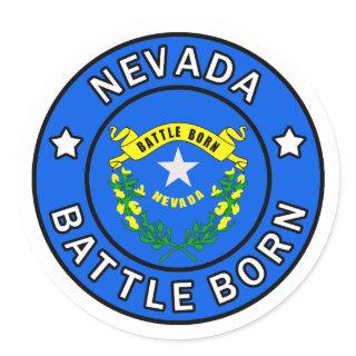 Nevada Classic Round Sticker