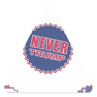 never trump triangle sticker