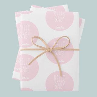 New Baby Pink Modern Simple Customizable   Sheets