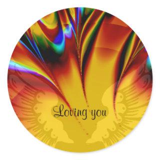 New Beginning_Sticker Classic Round Sticker