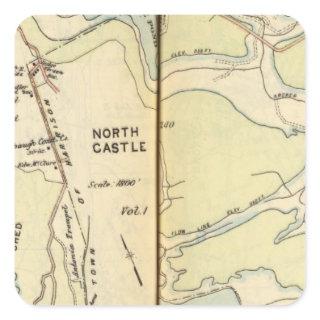 New Castle, New York 3 Square Sticker