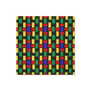 New colorful rectangle design,geometric colorful  canvas print