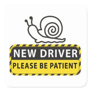 new driver sticker -  funny student driver bumper