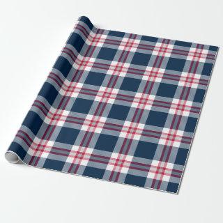 New England Football Plaid