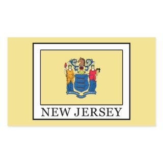 New Jersey Rectangular Sticker