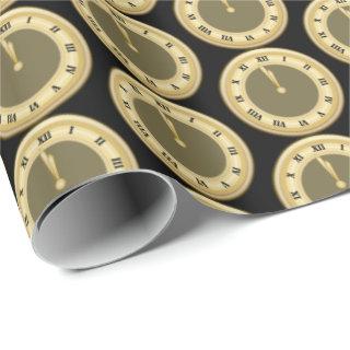 New Years Eve Holiday party tiled wrap