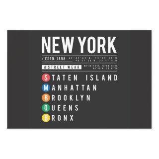 New York 5 Boroughs  Sheets