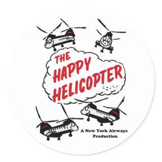 New York Airways "Happy Helicopter" Stickers