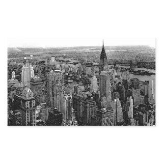 New York City Rectangle Sticker