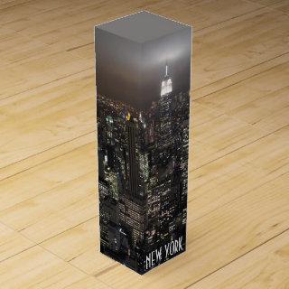 New York Wine Box Customize New York Souvenir