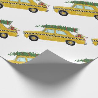 New York Yellow Cab Taxi Christmas tree