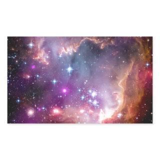 NGC 602 Star Formation - NASA Hubble Space Photo Rectangular Sticker