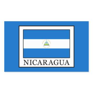 Nicaragua Rectangular Sticker