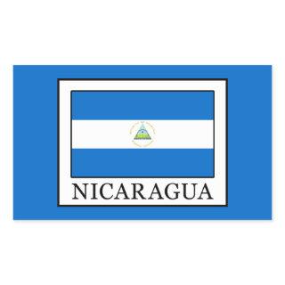 Nicaragua Rectangular Sticker