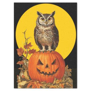 NIGHT OWL FULL MOON HALLOWEEN PARTY  TISSUE PAPER