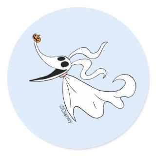Nightmare Before Christmas | Zero Classic Round Sticker
