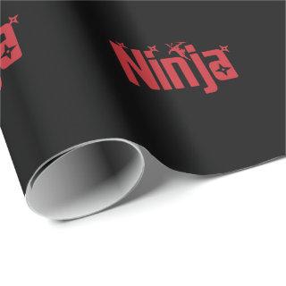 Ninja with throwing stars
