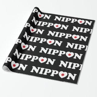 Nippon Love Heart Flag