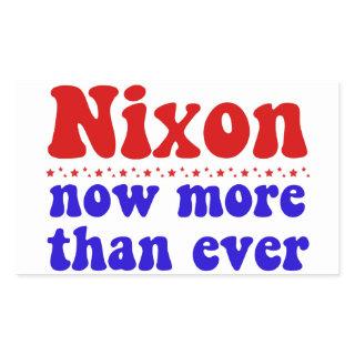 Nixon Now More Than Ever - Preacher Inspired Rectangular Sticker