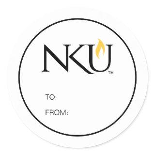 NKU CLASSIC ROUND STICKER