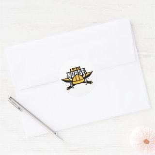 NKU Norse Classic Round Sticker
