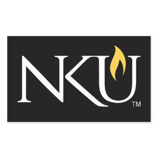 NKU RECTANGULAR STICKER