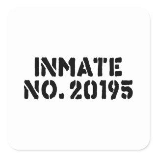 nmate No. 20195 Square Sticker