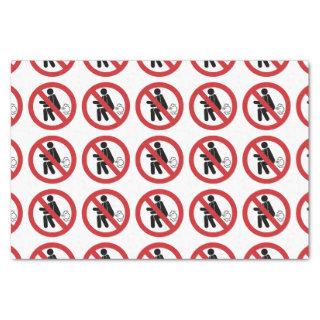 NO Farting ⚠ Funny Thai Toilet Sign ⚠ Tissue Paper