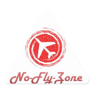 No Fly Zone Stickers