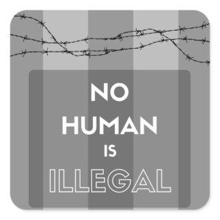 No Human Is Illegal stickers