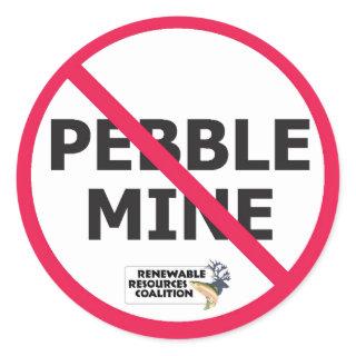 No Pebble Sticker