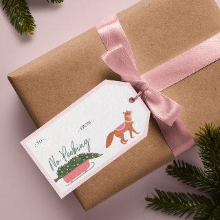 No Peeking Woodland Fox & Tree Delivery Gift Tags