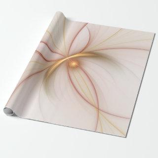Nobly Copper And Gold Abstract Modern Fractal Art