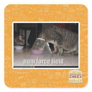 nom force field square sticker