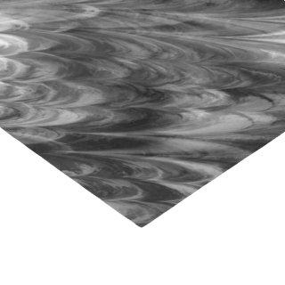 nonpareil marble greyscale : tissue paper