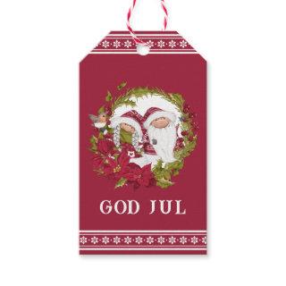 Nordic Gnome | God Jule | Norwegian Christmas Gift Tags