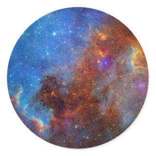 North American Nebula continent NASA Classic Round Sticker