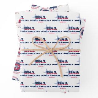 North Carolina, 50 States, Liberty Bell   Sheets