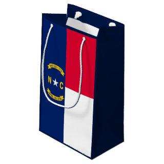 North Carolina State Flag Design Small Gift Bag