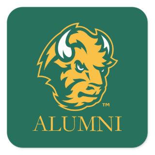 North Dakota State Alumni Square Sticker
