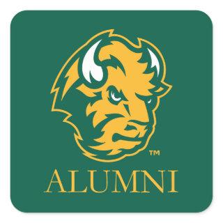 North Dakota State Alumni Square Sticker