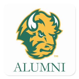 North Dakota State Alumni Square Sticker