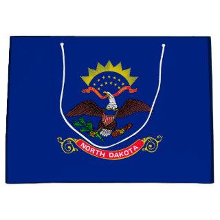 North Dakota State Flag Design Large Gift Bag